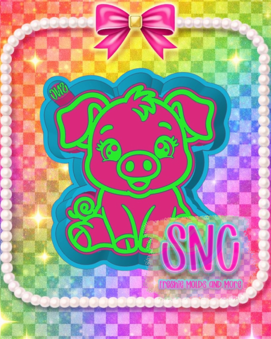 Kawaii Pig STL ***digital file, not a mold***
