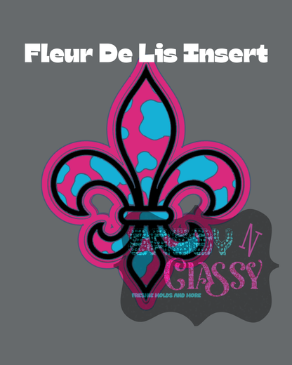 Fleur De Lis Insert Set