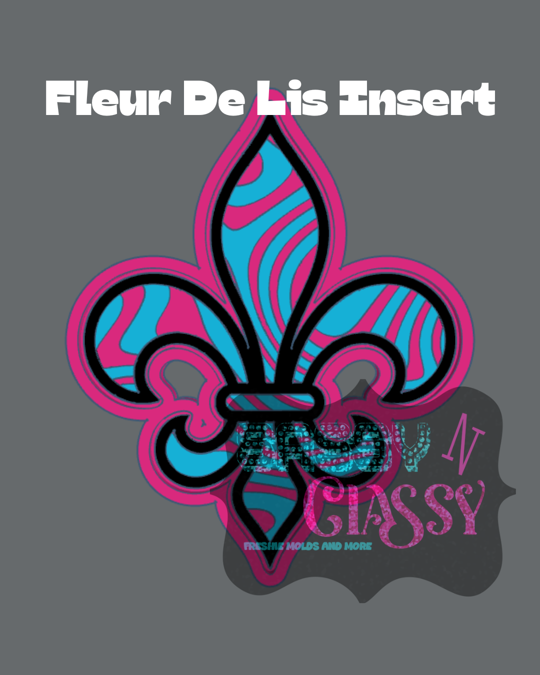 Fleur De Lis Insert Set