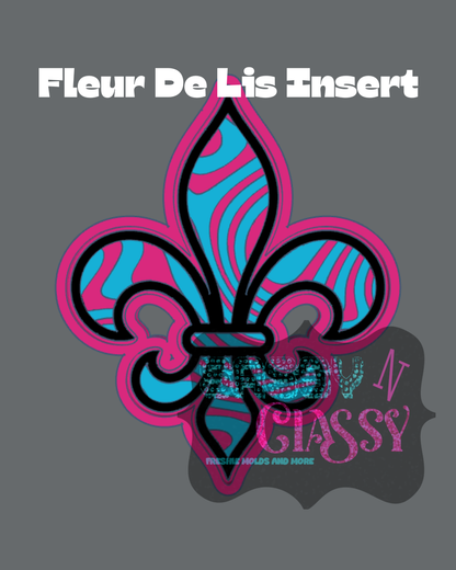 Fleur De Lis Insert Set