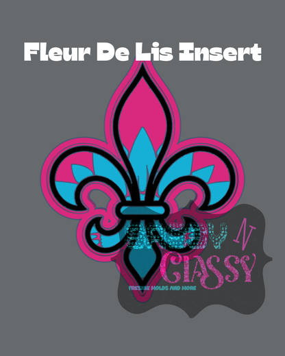 Fleur De Lis Insert Set