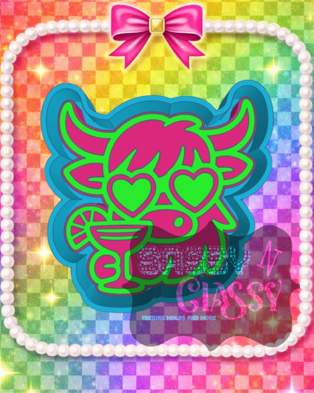 Margarita Highland Freshie Mold
