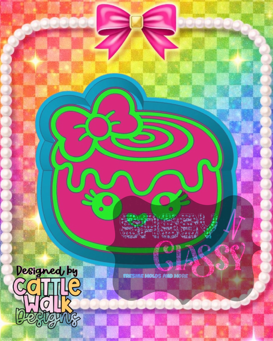 Cinna Bun Freshie Mold