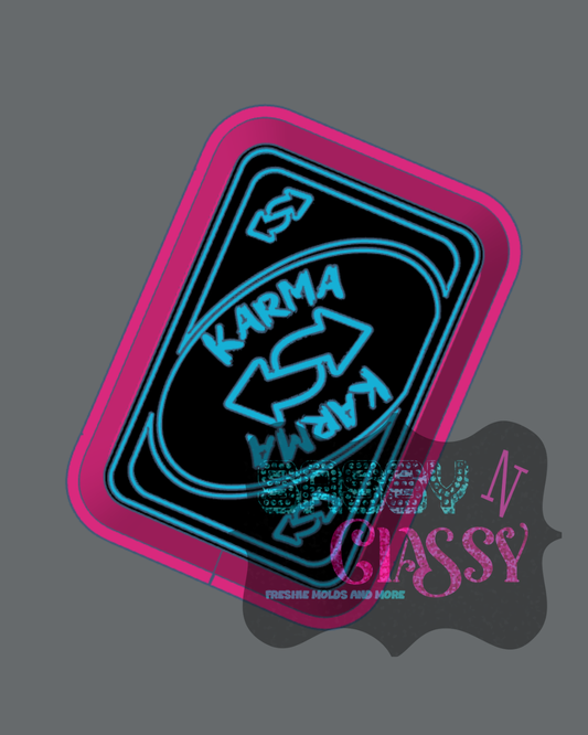 Karma Card Freshie Mold by McKayla