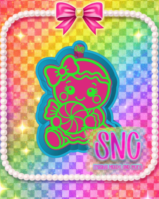 Cute Gingerbread Freshie Mold