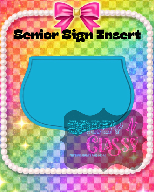 Senior Road Sign Insert Set