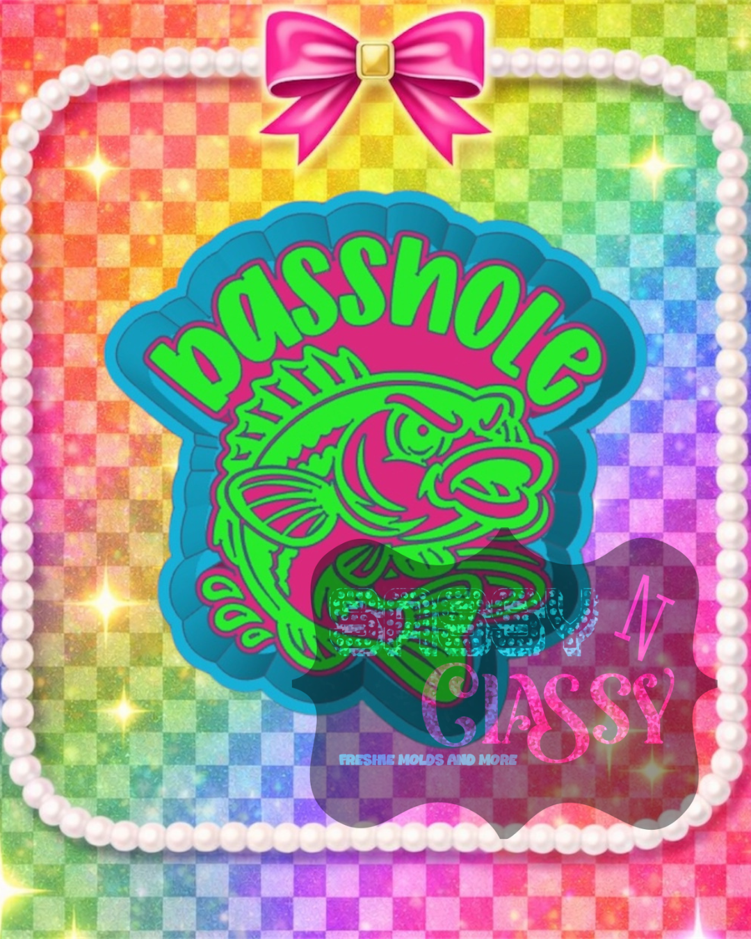 Basshole Freshie Mold