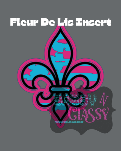 Fleur De Lis Insert Set