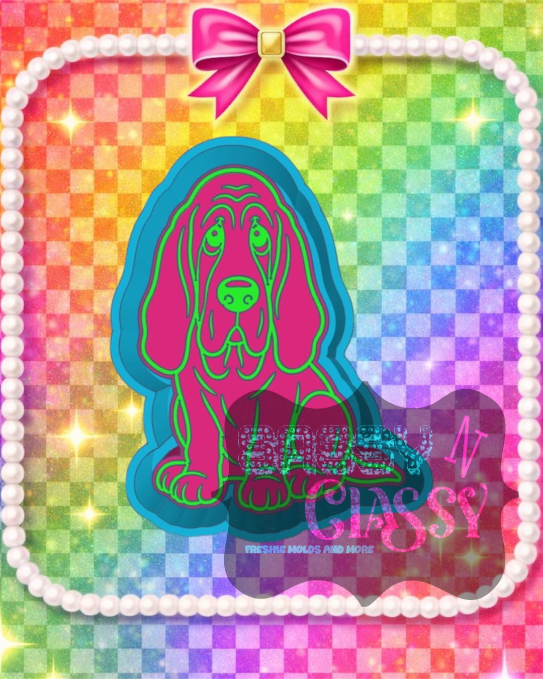 Bloodhound Freshie Mold