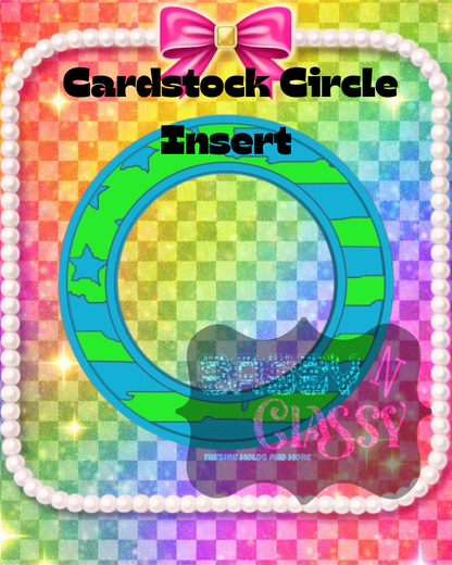 Cardstock Circle Insert Set
