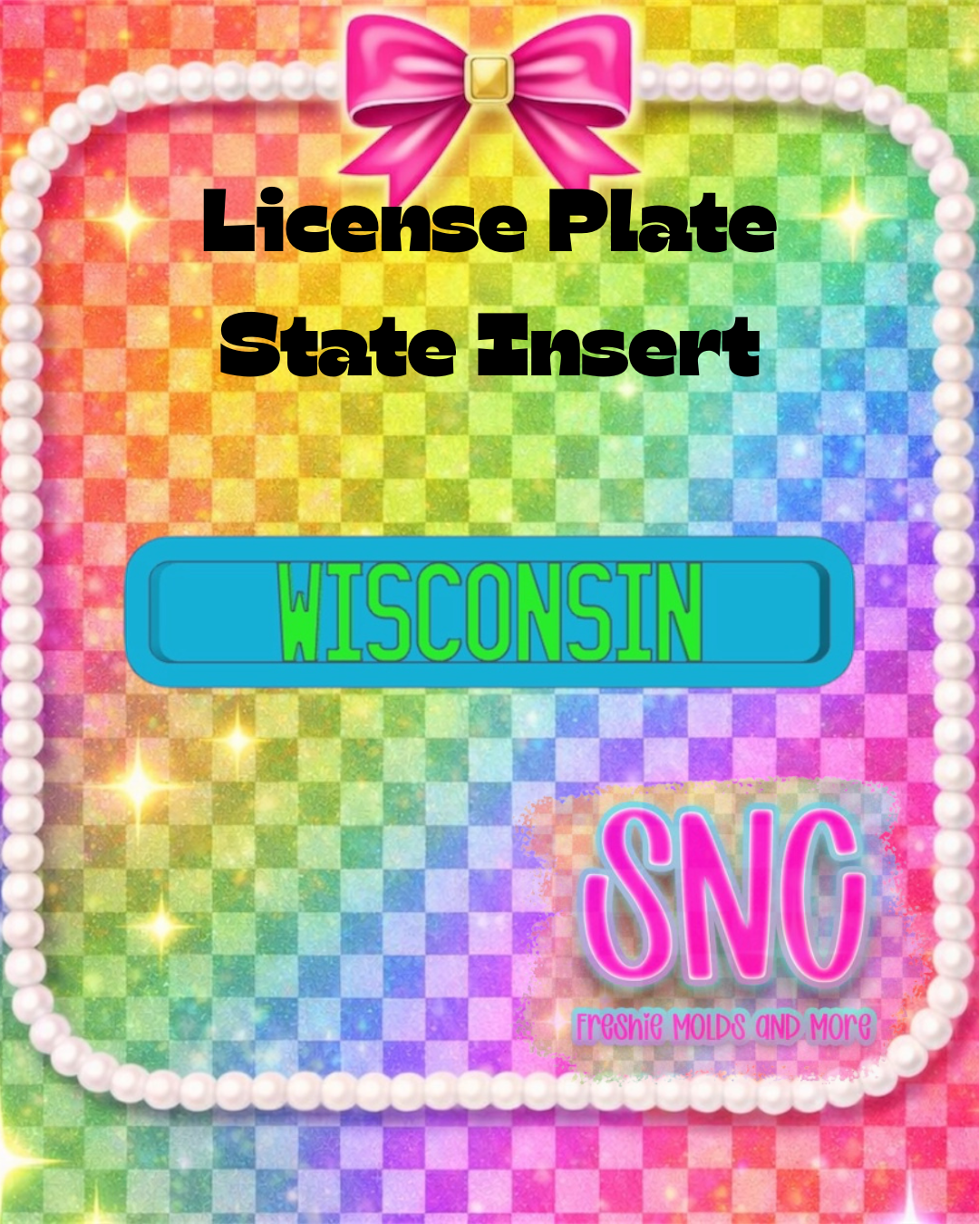 License Plate Insert Set