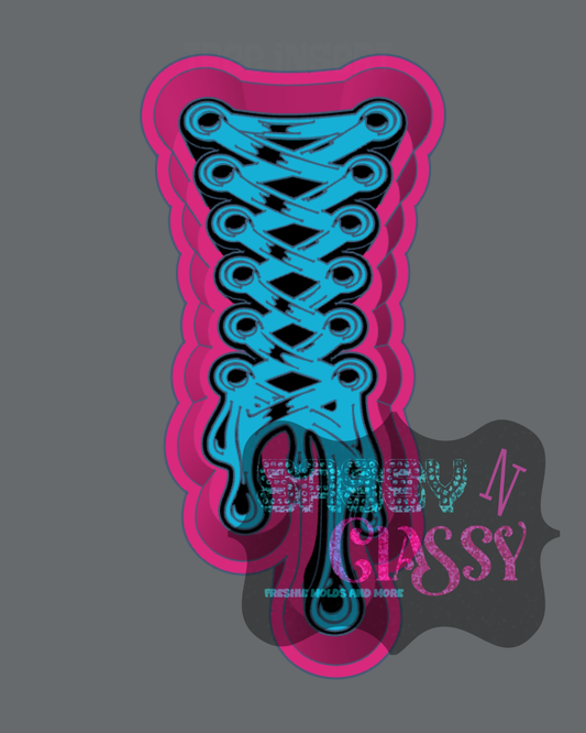 Dripping Corset Laces Freshie Mold