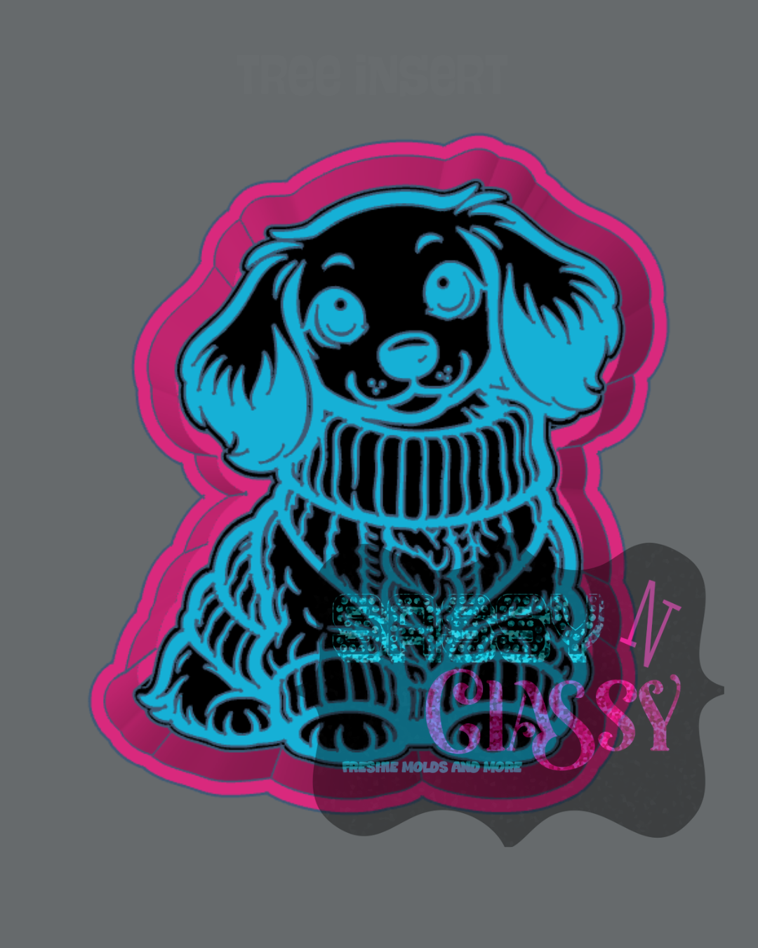 Sweater Dachshund Freshie Mold