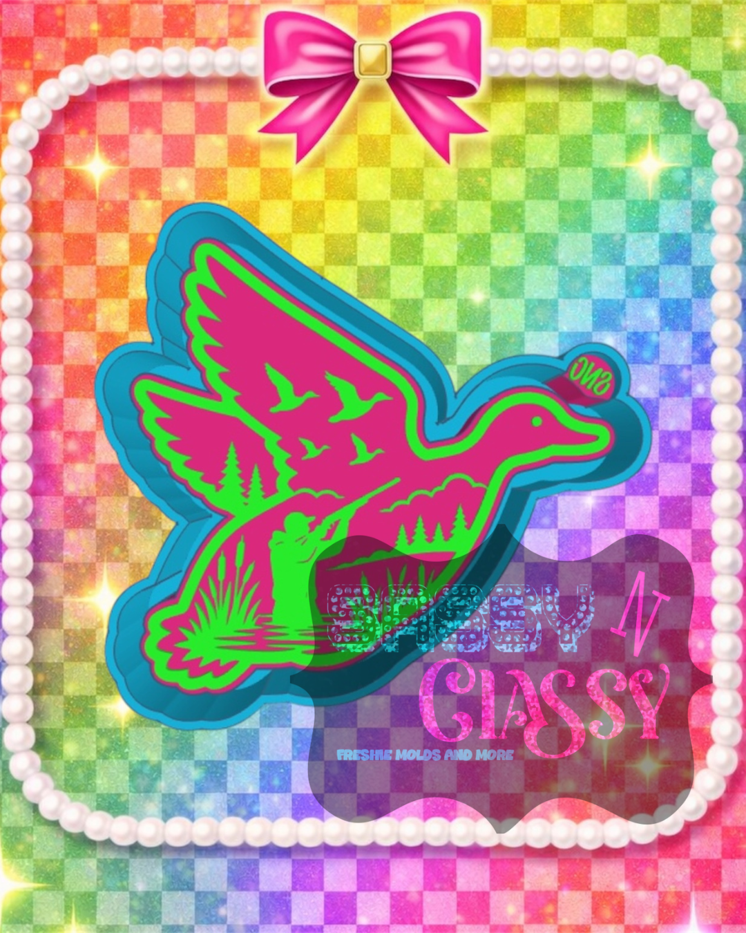 Duck Hunter Freshie Mold