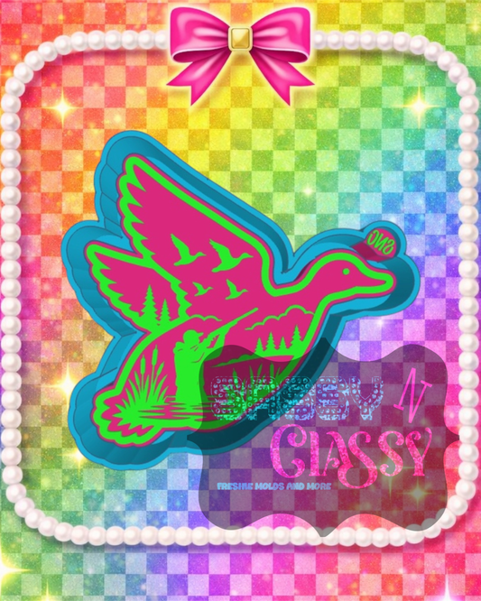 Duck Hunter Freshie Mold