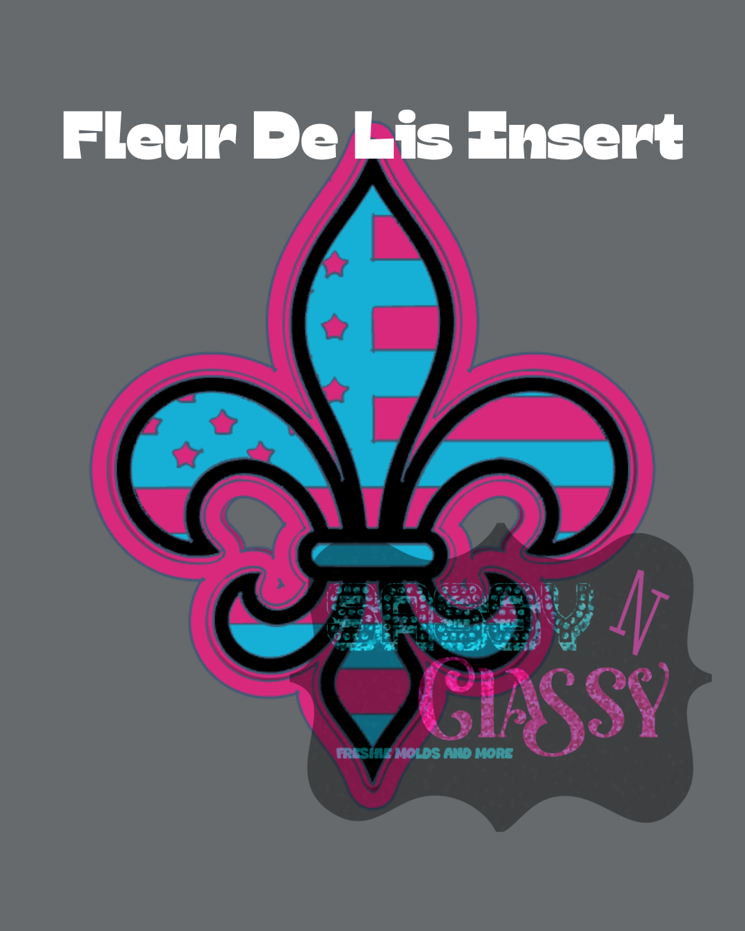 Fleur De Lis Insert Set