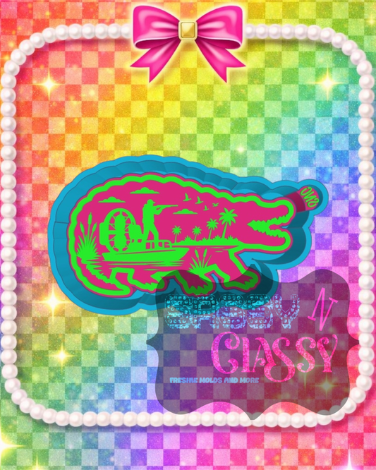 Gator Hunter Freshie Mold