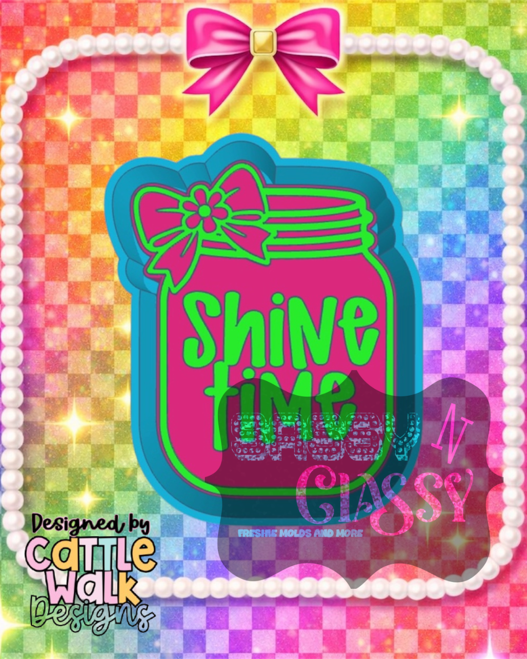 Shine Time Freshie Mold