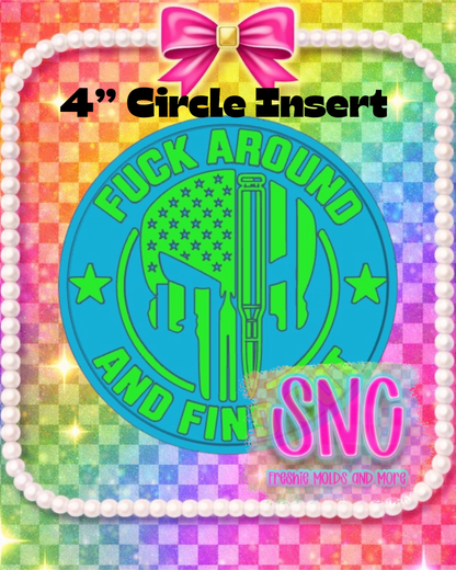 4" Circle Insert Set