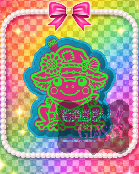 Scarecrow Frog Freshie Mold