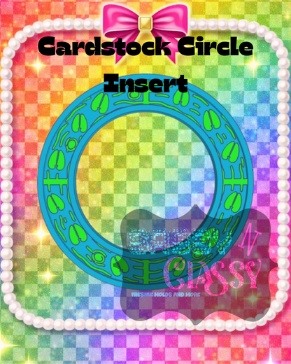 Cardstock Circle Insert Set