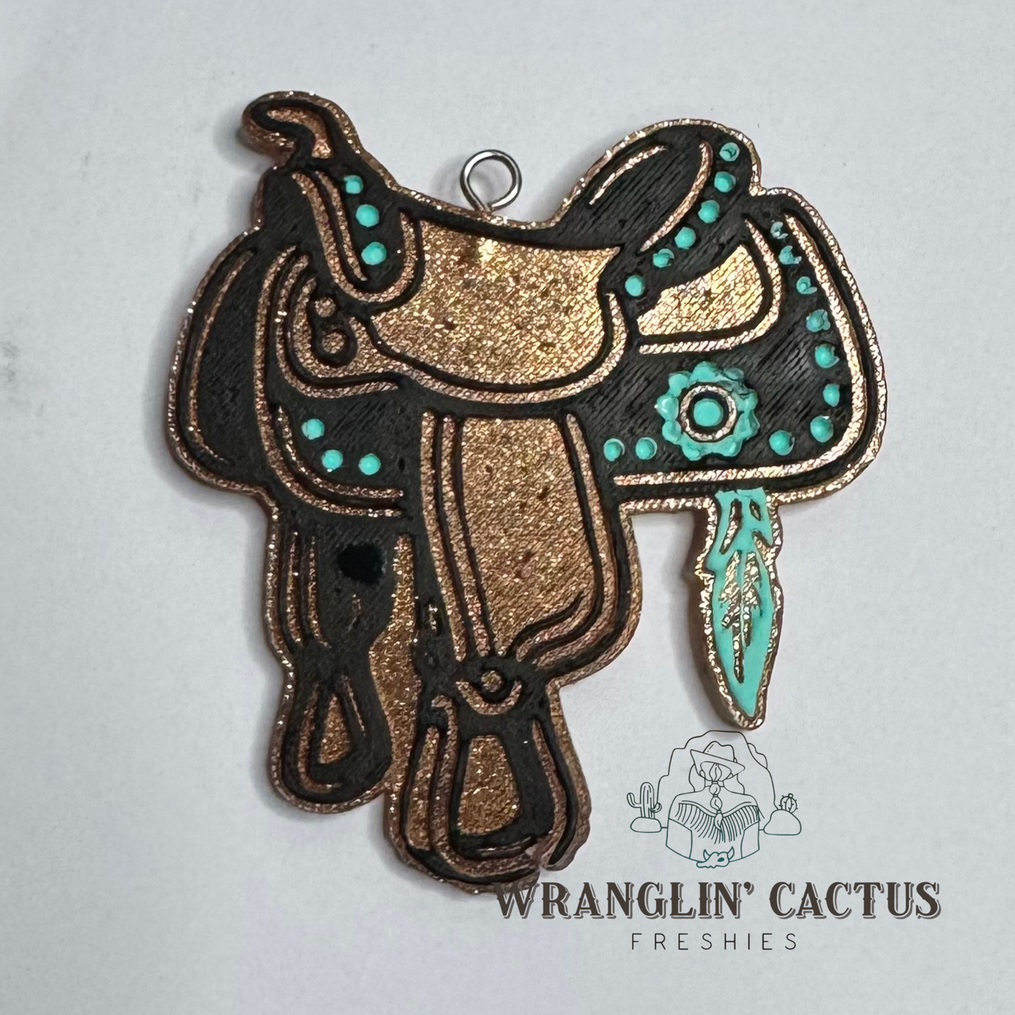 Turquoise Saddle Freshie Mold