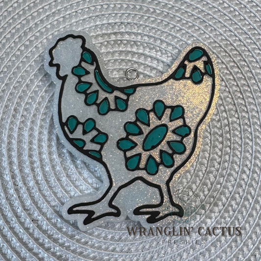 Concho Chicken Freshie Mold