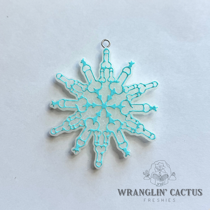 Dick Snowflake Freshie Mold