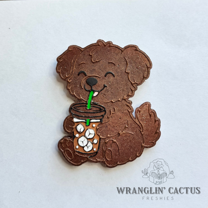 Iced Coffee Pup Freshie Mold
