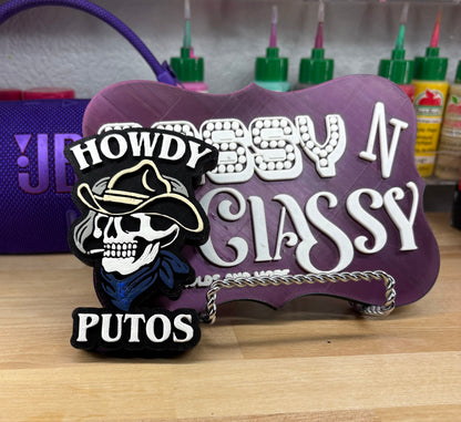 Howdy Putos Freshie Mold