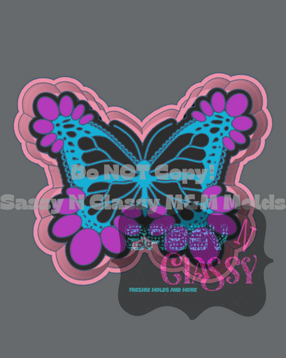 Turquoise Butterfly Housing ***SNC Exclusive*** *not a mold*