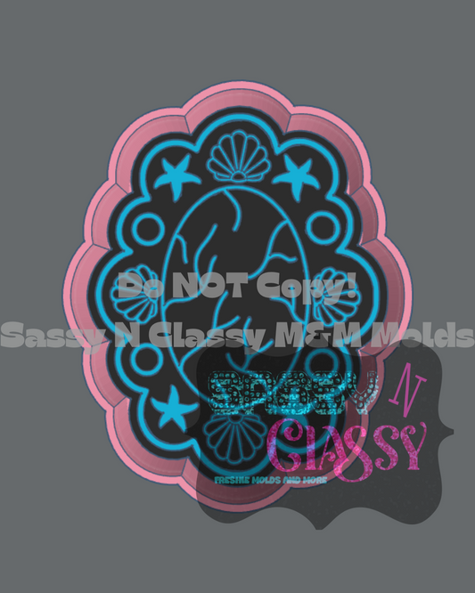 Ocean Concho Freshie Mold ***SNC Exclusive***