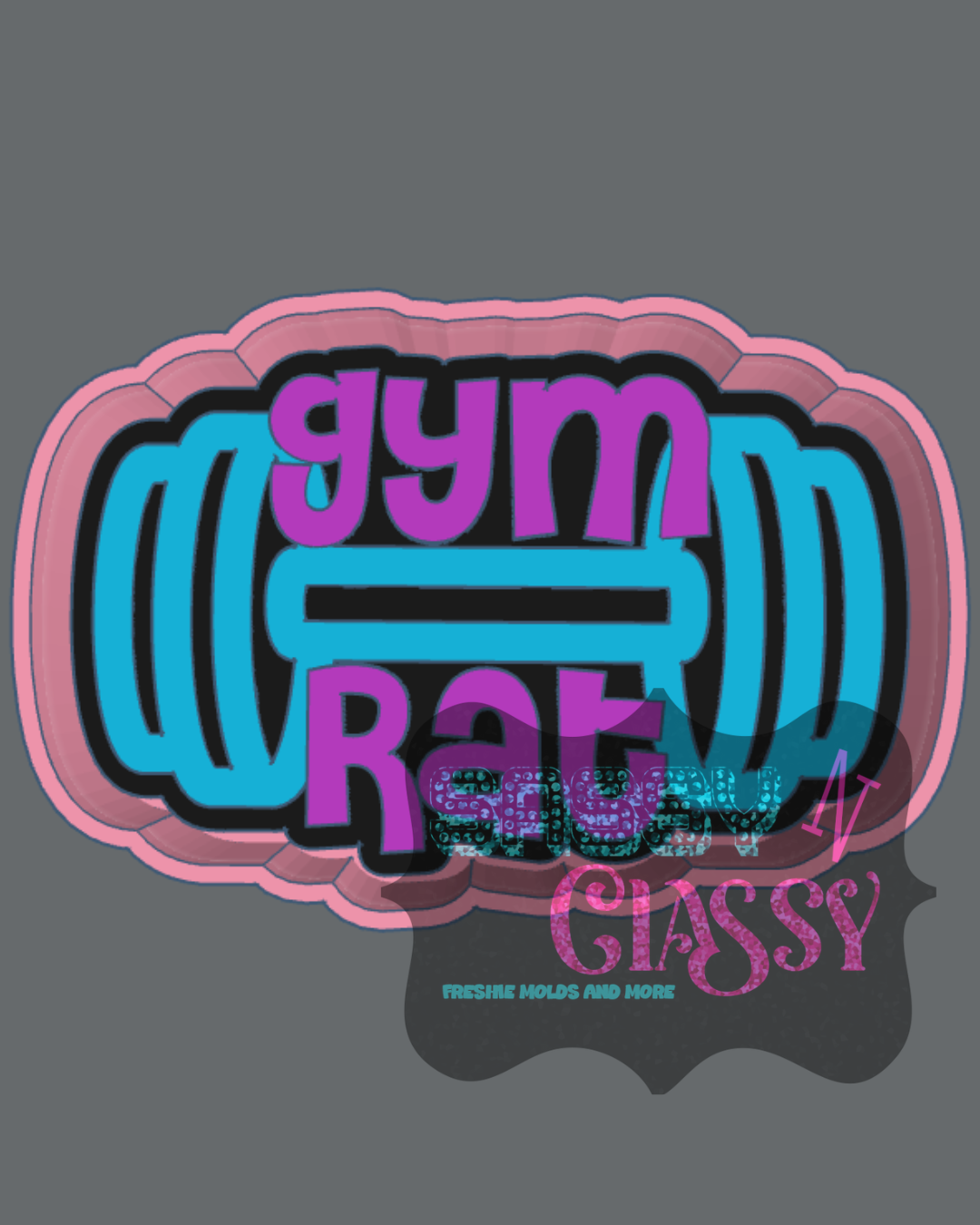 Gym Rat Freshie Mold