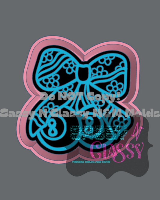 8 Ball Cherries with Groovy Bow Freshie Mold