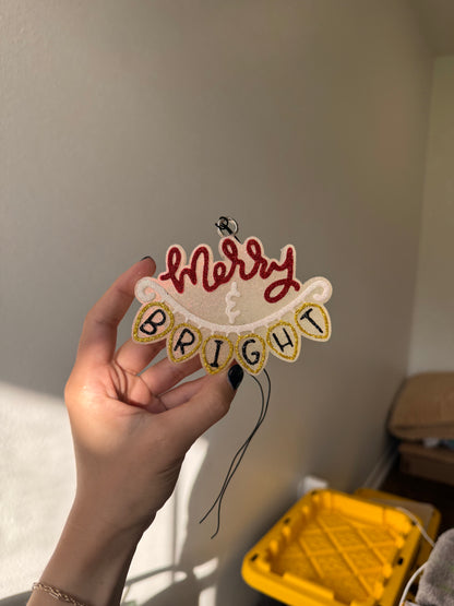 Merry & Bright Freshie Mold