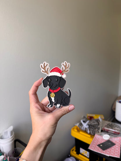Reindeer Dachshund Freshie Mold