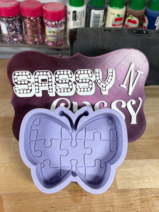 Puzzle Piece Butterfly RTS