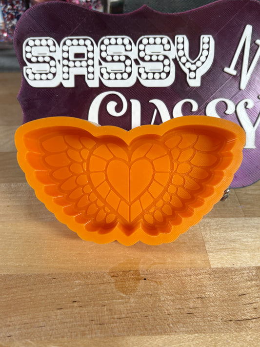 Heart and Wings Stained Glass RTS