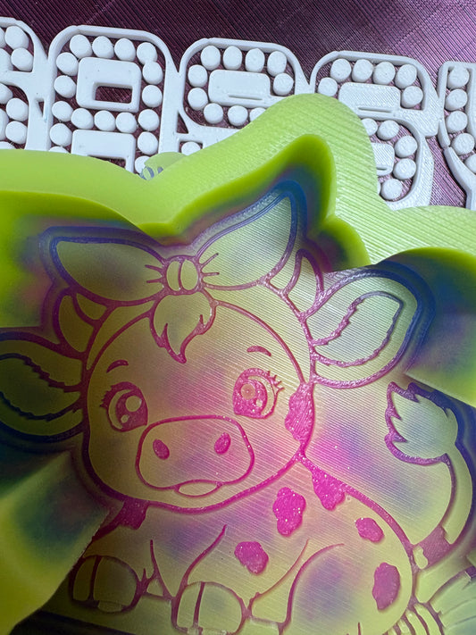 Cow on Broomstick B grade