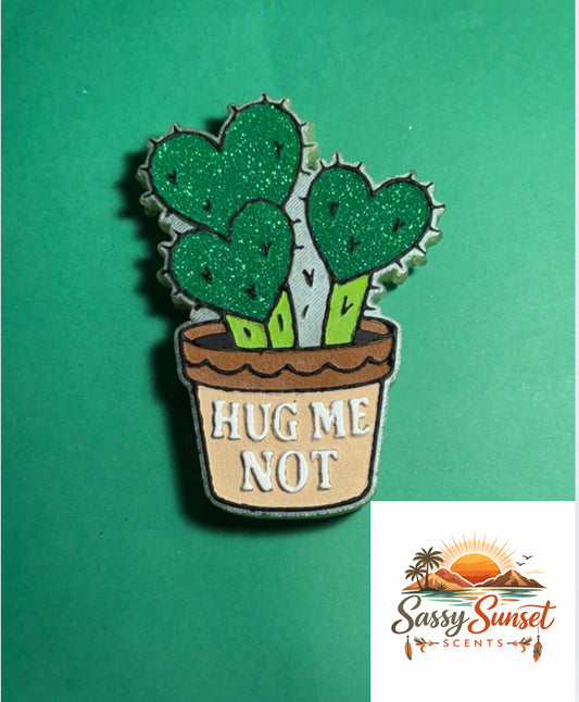 Hug Me Not Cactus Freshie Mold