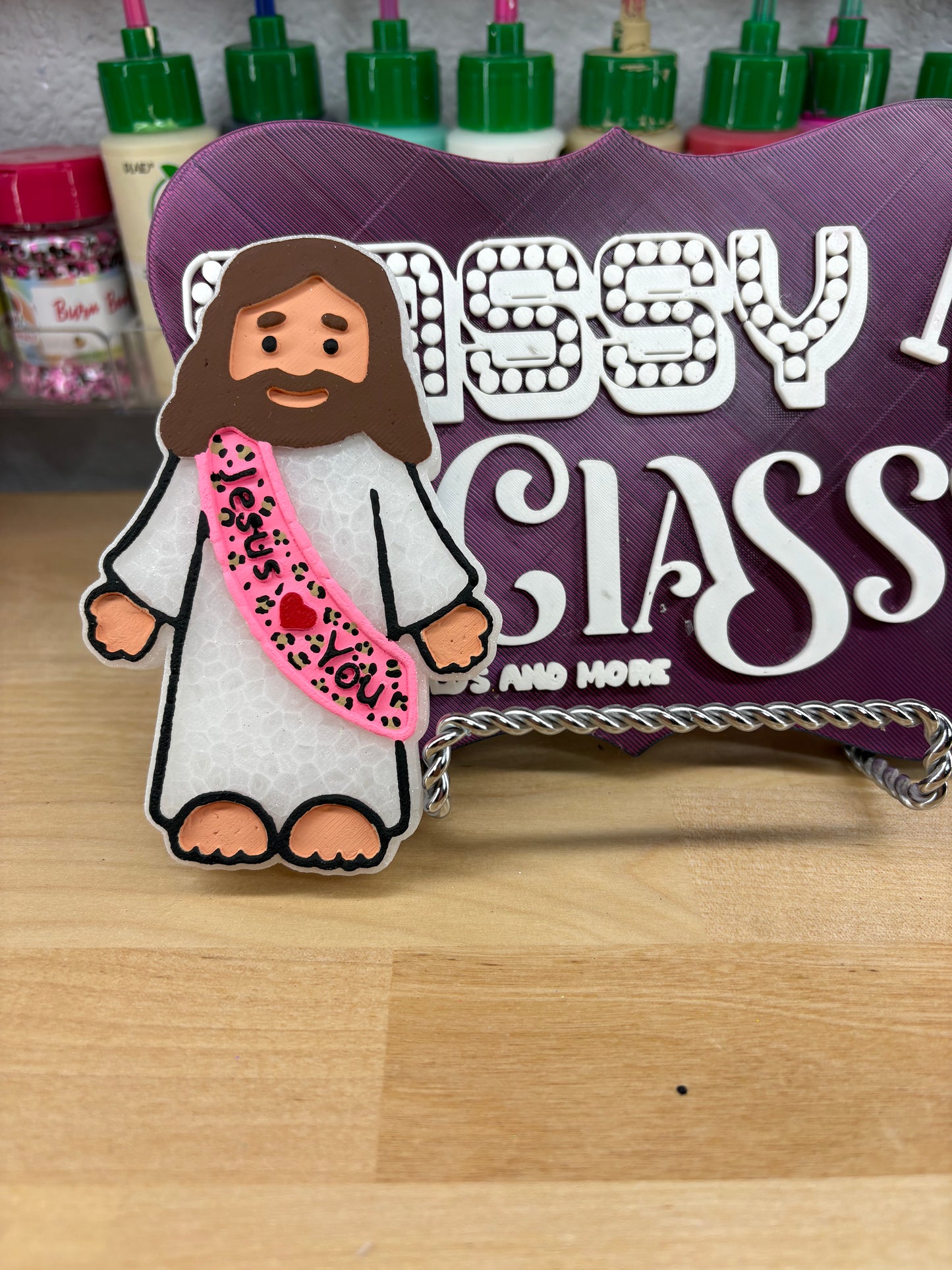 Jesus Loves You Freshie Mold