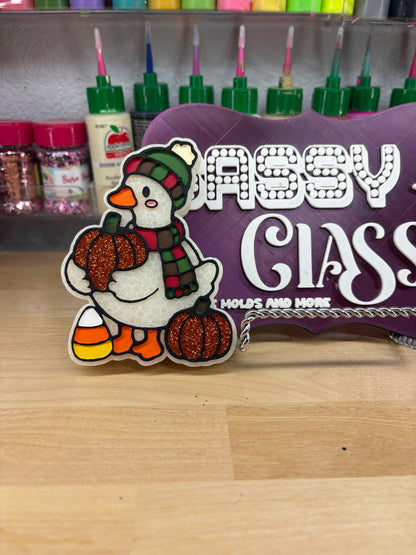 Fall Goose Freshie Mold