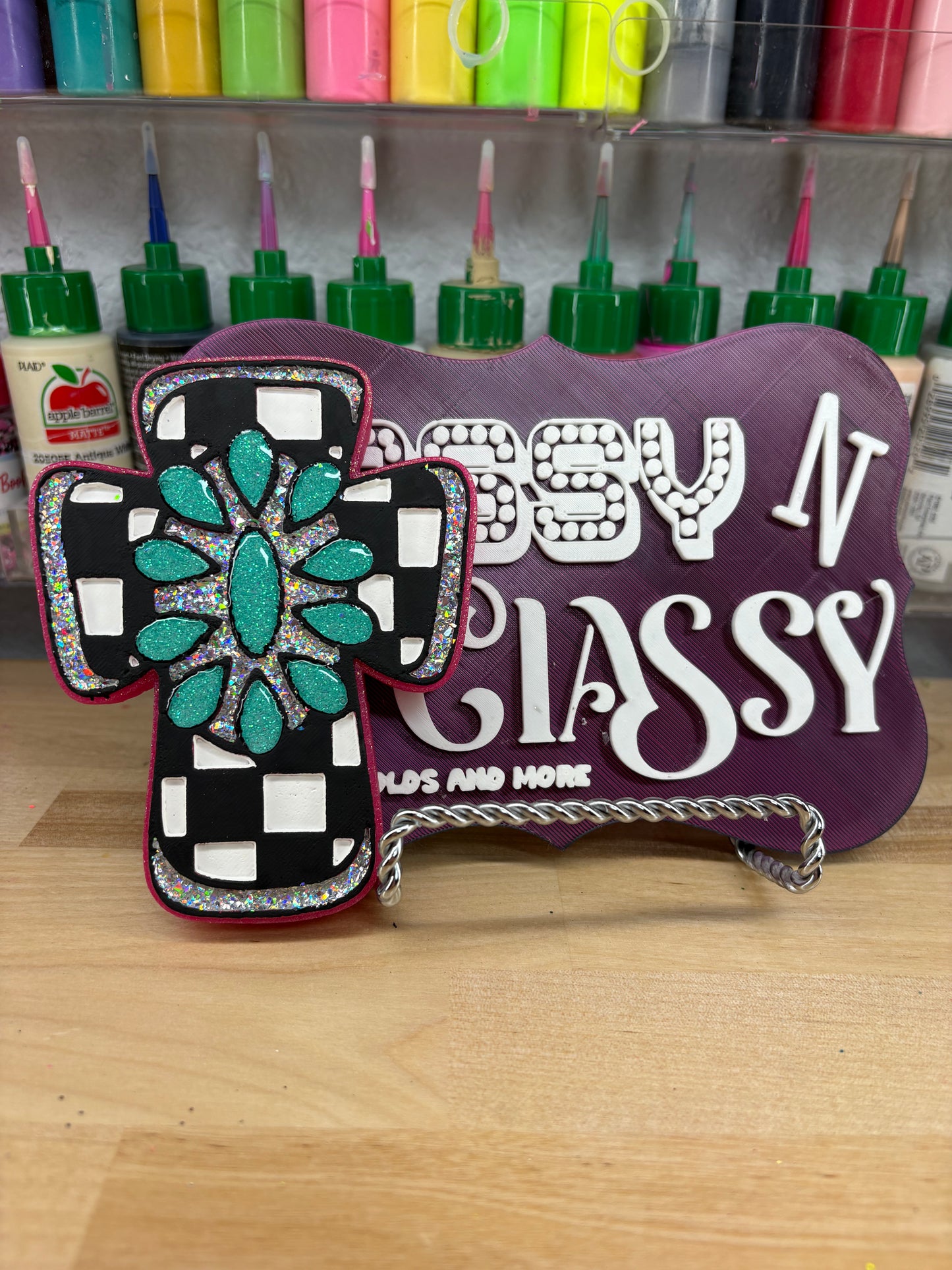Concho Cross Freshie Mold