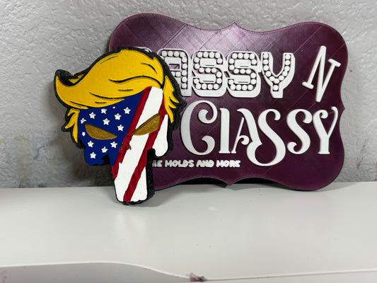 Trump Punisher Freshie Mold