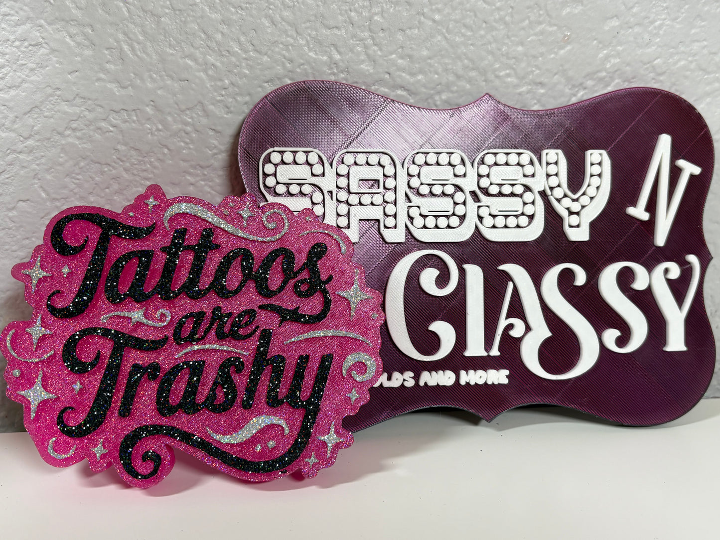 Tattoos are Trashy Freshie Mold