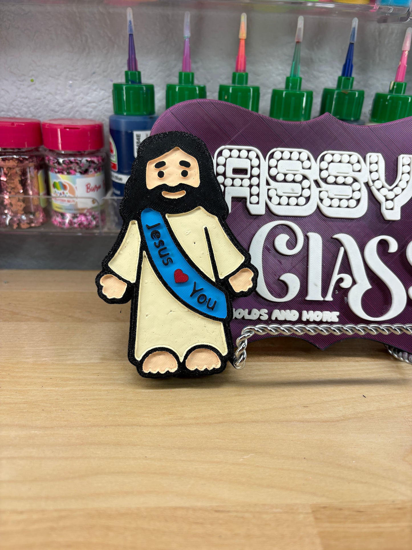 Jesus Loves You Freshie Mold
