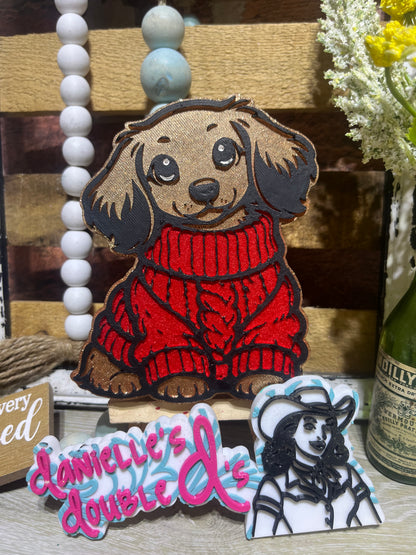 Sweater Dachshund Freshie Mold