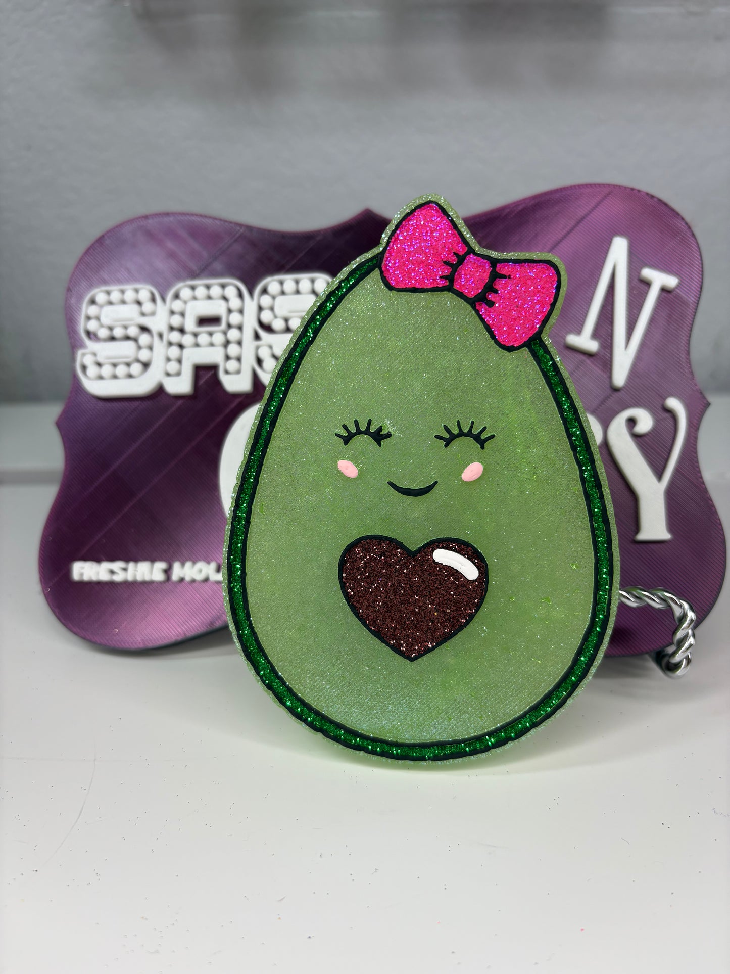 Girlie Avocado Freshie Mold