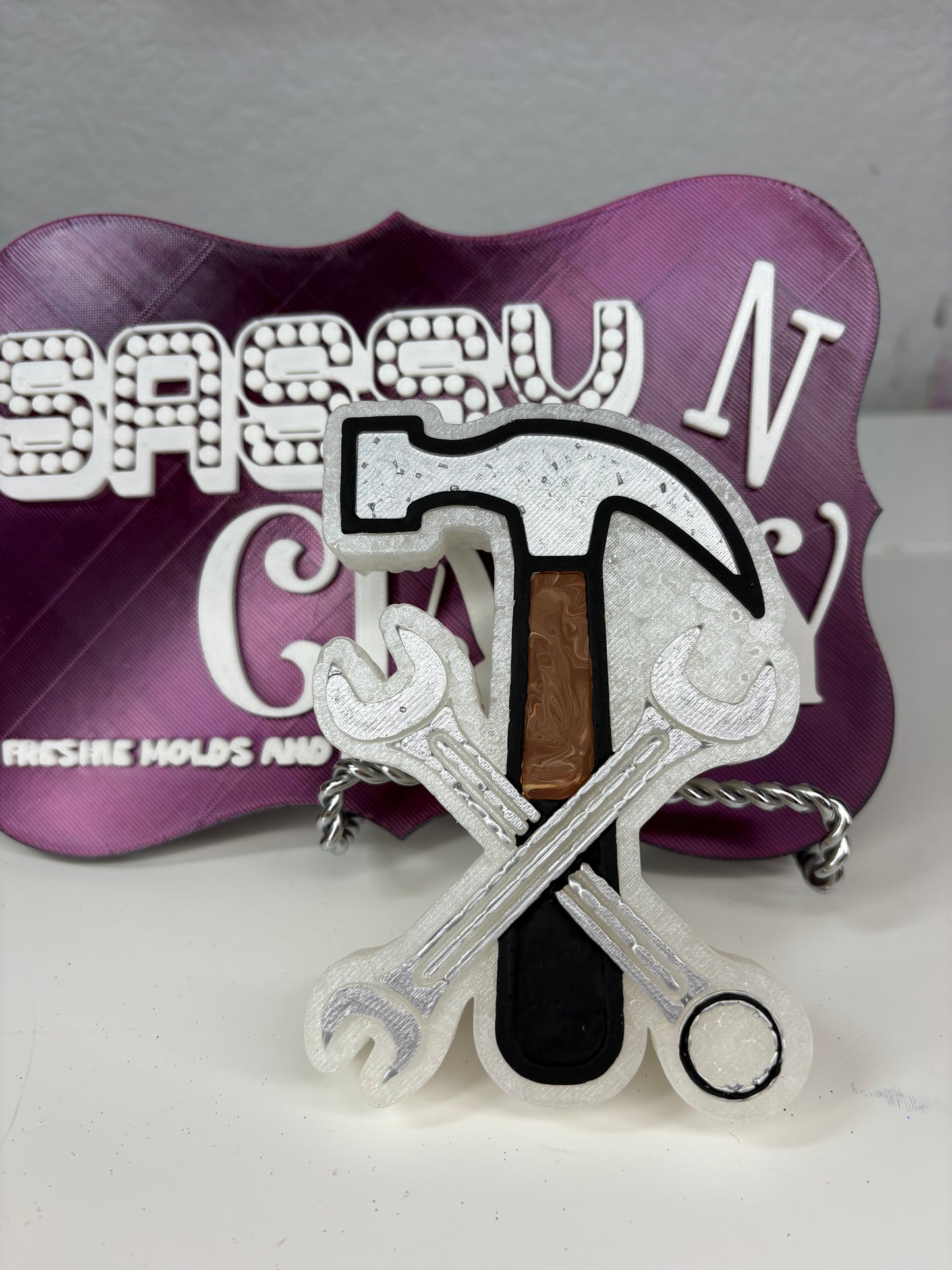 Hammer and Wrenches Freshie Mold