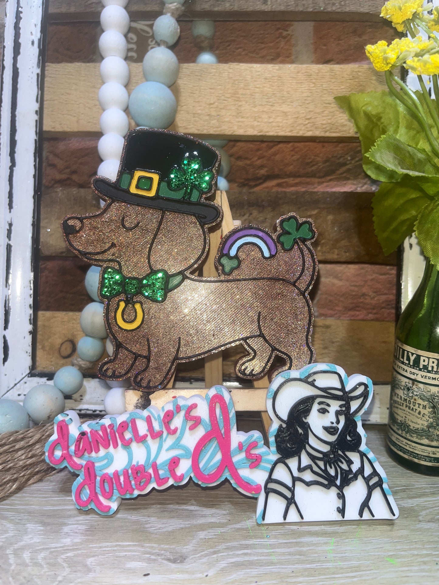 St Patty's Dachshund Freshie Mold